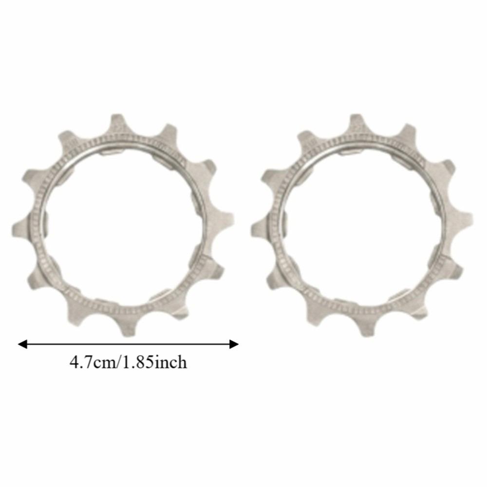 2PCS Steel Bike Freewheel 11T/12T/13T Freewheel Pinion Durable Bicycle Cassette Cog  Bicycle Repair