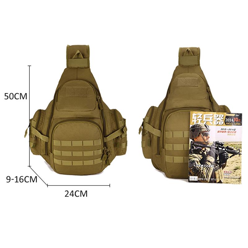 SCIONE Высококачественные мужские тактические нагрудные сумки в стиле милитари, кемпинга, пешего туризма, охоты, спорта на открытом воздухе