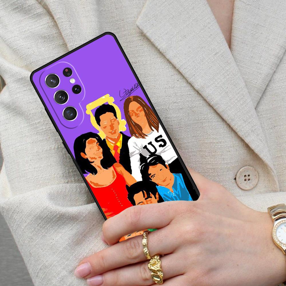 Friends TV SOFT Cell Phone Case for Samsung Galaxy S26 Ultra S25 S24 S23 S22 S21 S20 Note10 Cover