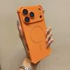 Роскошный Магнитный Ударопрочный Силиконовый Чехол Для Телефона Для iPhone 17 16 15 14 13 12 Pro Max Plus Для Magsafe Беспроводной Заряд Мягкий Чехол