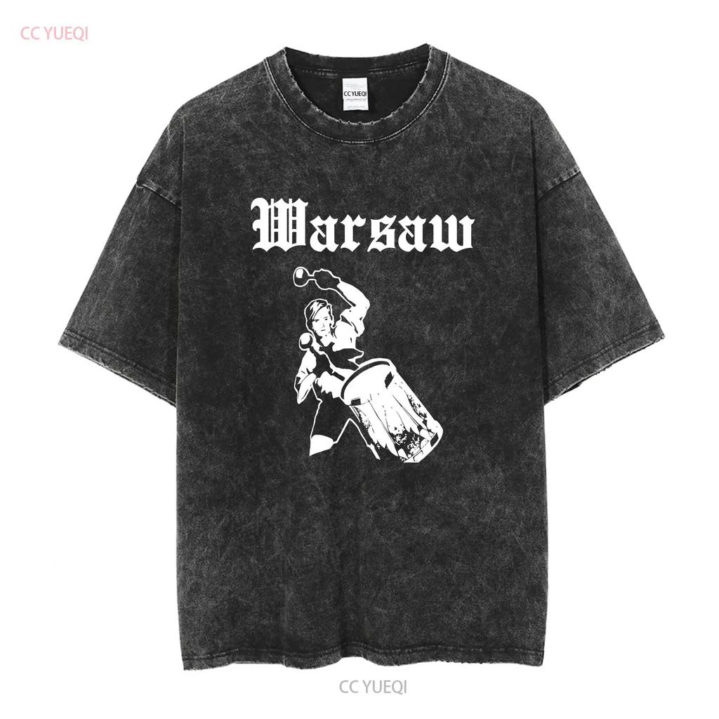 Винтажная футболка Joy Division Warsaw 2000-х M Готик-рок Иэн Кертис Bauhaus Панк с длинным или коротким рукавом винтажная Стиранный мужской