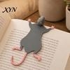 Креативные настольные украшения 3D-печатная забавная приплюснутая мышь-закладка, милый держатель страниц для персонализированных аксессуаров для чтения, любителей книг, новинка