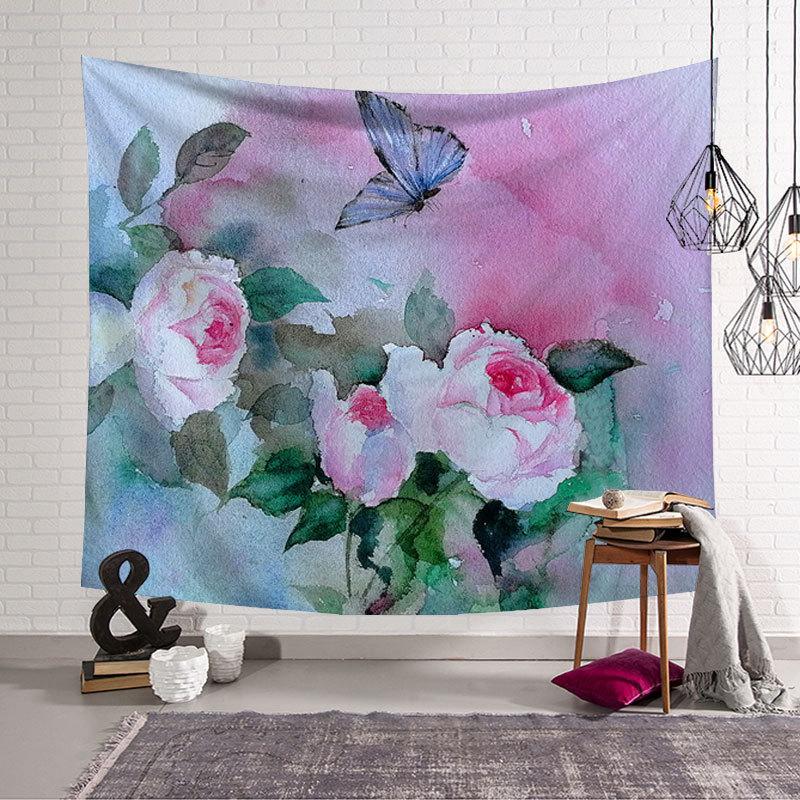 Фоновая ткань для общежития Ins, подвесная ткань, украшение для спальни, картина, гобелен, настенная роспись
