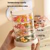 Вращающийся многослойный прозрачный органайзер для украшений, сережек, заколок для волос, галстуков и аксессуаров