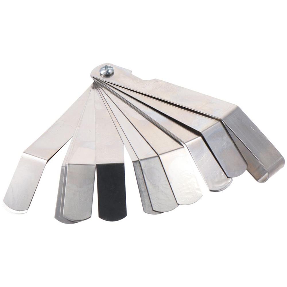 Stainless Steel Thickness Gauges Standard SAE 16-Piece Blade Tool  Repair, Bass Guitar, Spark Plugs
