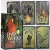 The Dark Wood Deck Cards, Divination Cards Tabletop Games Toy, Prophecy Divination Deck Family Party Board Game Beginners Cards Fortune Telling Game