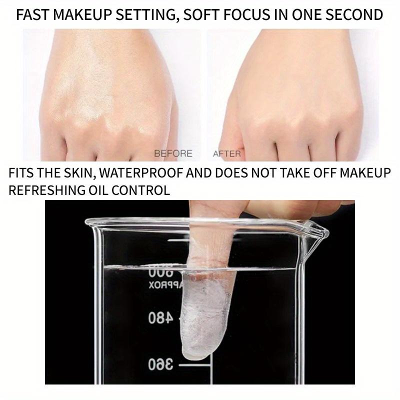 Waterproof and Anti-Sweat Concealer Powder Light Nude Contouring Matte Powder Setting Must-Have Makeup Setting Powder Essential for Summer