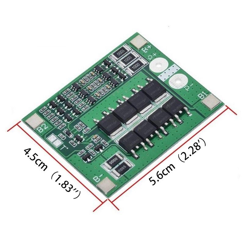 25A 12V Battery Pcm Charger Battery Bms Protection Circuit Board With Balan