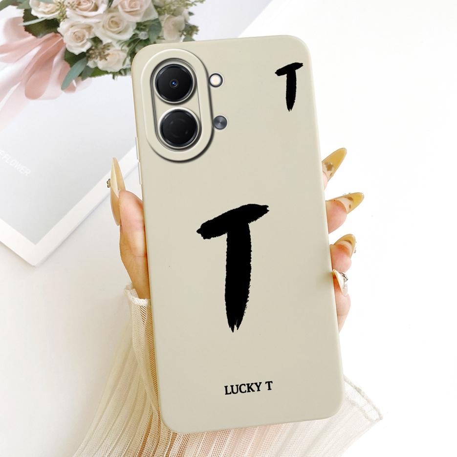 Чехол для Tecno Spark Go 3 KN3 Милые Счастливые Буквы Чехол Ударопрочный Мягкий ТПУ Чехол для Телефона Для Tecno Spark GO 3 SparkGO3 Fundas Coque