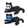 Pen Holder 3D Printed Black Cat Ornament Cat Figurine