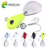 HENGJIA 1''/0.41oz Mini Metal VIB Bait with Spoon for Bass Catfish Trout Pack of 5