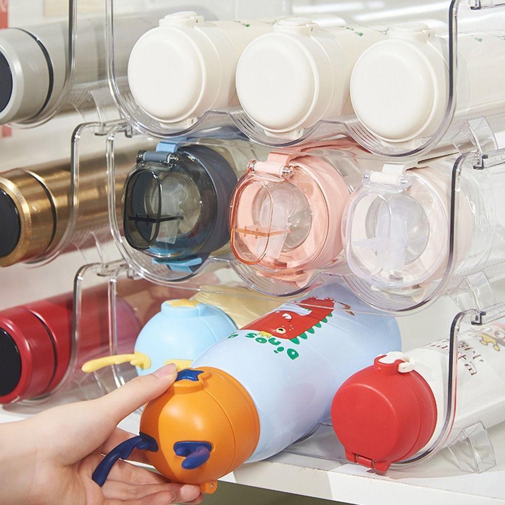 Пластиковый держатель для стакана, устойчивый к падению, стойка для вина, многофункциональный держатель для бутылок с водой, кухня