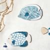 4pcs Wooden Tropical Fish Wall Decoration Vintage Ocean Animal Ornaments  Kids Room Decor