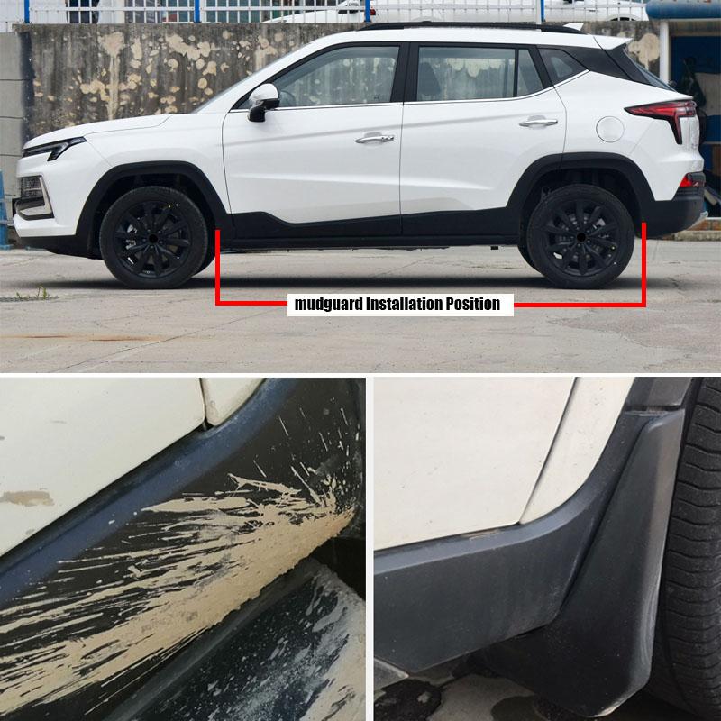 TONLINKER автомобильные брызговики для JAC JS4 2022 2023 внедорожник брызговики передние и задние крылья брызговики 4 шт.