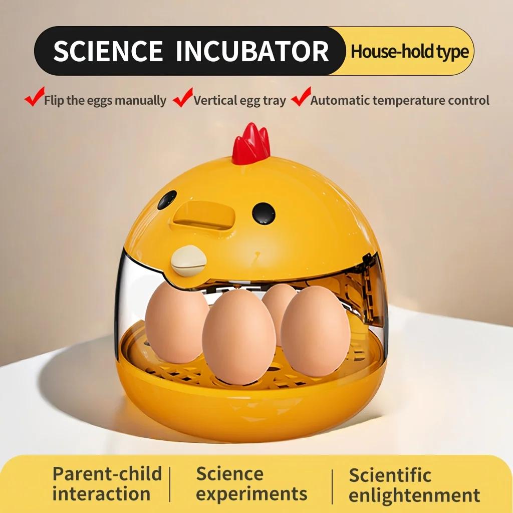 Egg Incubator Incubator Light Transparent Window 5 Eggs Humidity Control Automatic Temperature Control Manually Turn The Eggs