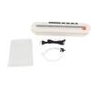 Vacuum Sealer Machine Portable Small Full Automatic Air Food Sealer Machine for Home White US Plug