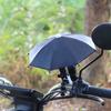 Portable Mobile Phone Holder Mini Parasol Waterproof Riding Cell Phone Holder Sun Shade Decoration Riding Accessories