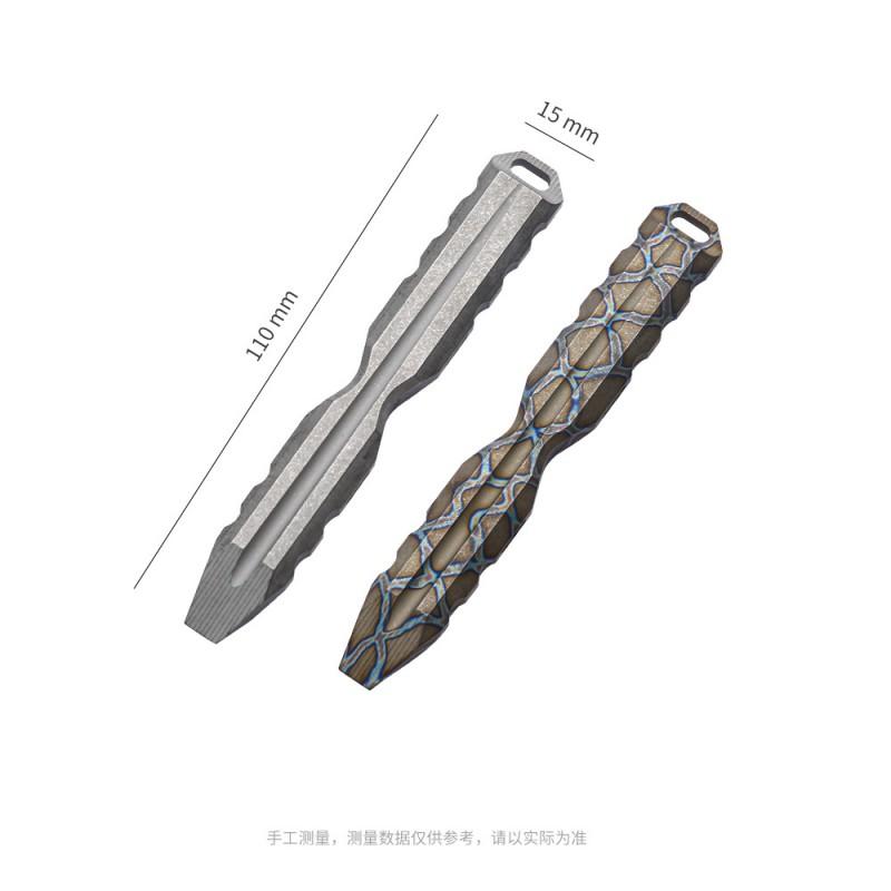 Titanium Portable Pry Bar EDC Tool Outdoor Camping Hiking Self Defense