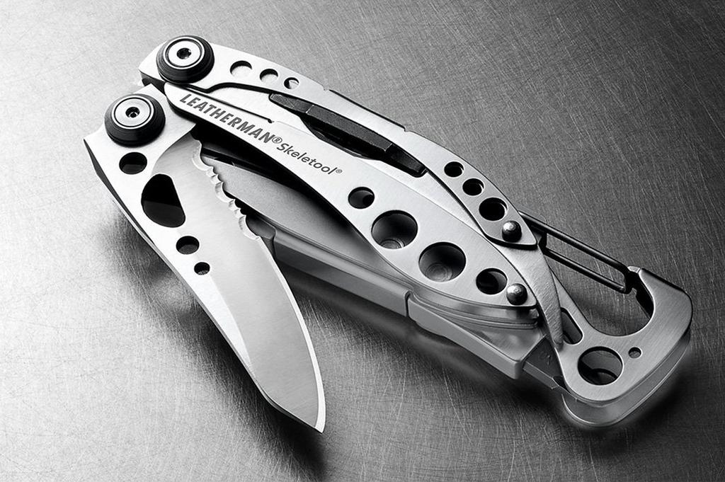 LEATHERMAN SKELETOOL Японский многофункциональный инструмент с 25-летней гарантией [Оригинальный продукт]