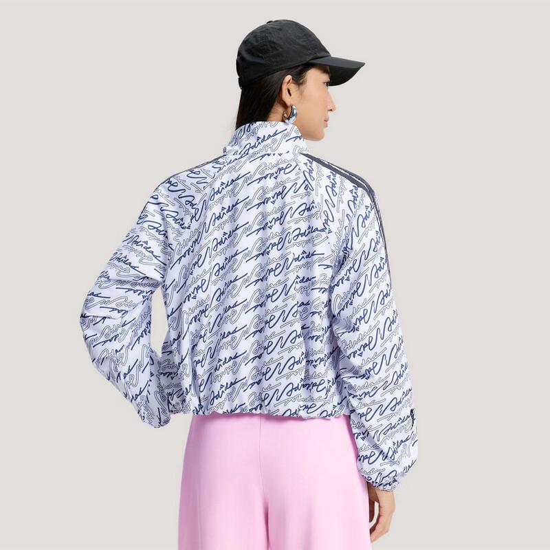adidas Женская плетёная спортивная куртка