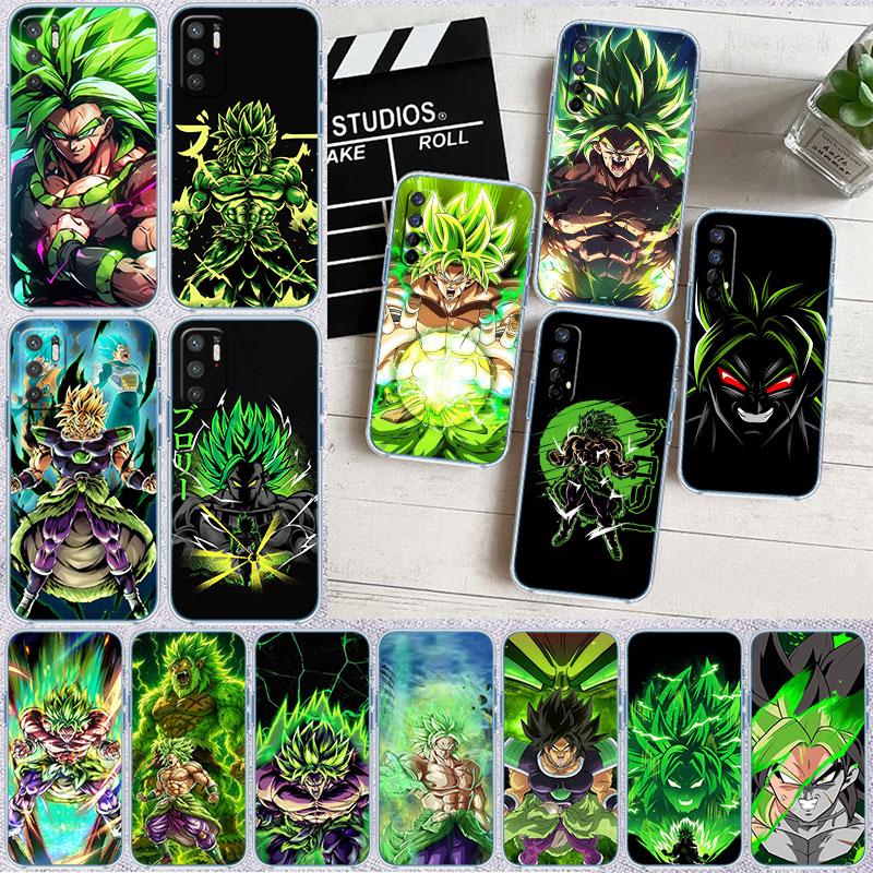 Dragon Ball BROLY Transparent Phone Case for Motorola Moto Edge Plus G200 G23 E13 E15 E20 E30 G62 G71 G72 G75 G24 G15 Power