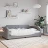 VidaXL Daybed Light Grey 80x200 Cm Fabric 354200