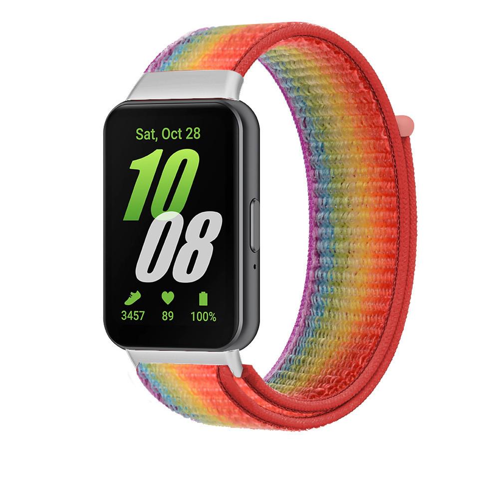 Нейлоновый ремешок для Samsung Galaxy Fit 3, регулируемый эластичный браслет-петля, ремешок для часов для Samsung Galaxy Fit3, сменный ремешок