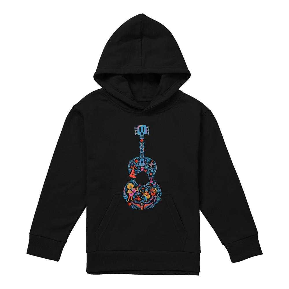 Coco Childrens/Kids Ernesto Miguel Hector Colourful Guitar Hoodie