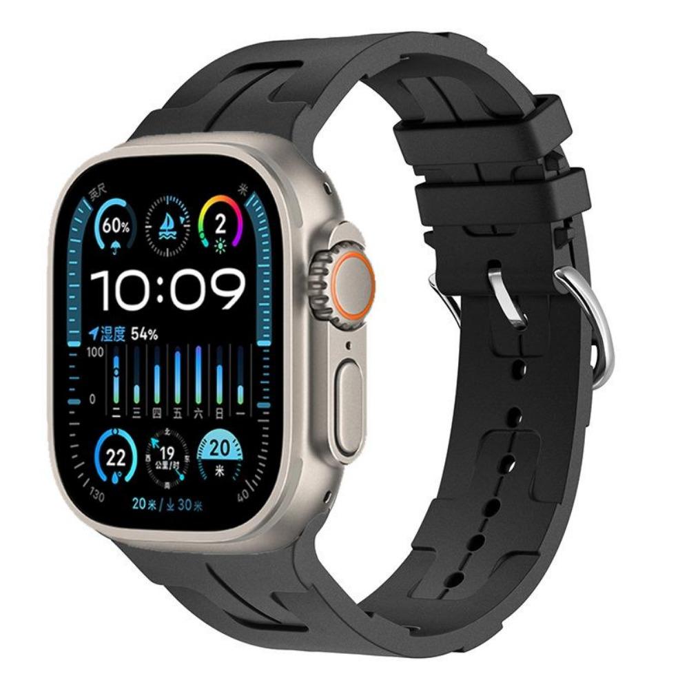 Силиконовый ремешок для Apple Watch Band 46 мм 42 мм 45 мм 41 мм 49 мм 44 мм 40 мм Мягкий браслет iWatch Series 10 Ultra 9 8 7 6 5 SE 4 Ремешок