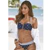 New Bikini Retro Polka Dot Wrap Hard Package High Elasticity Bikini Women's Split Swimsuit