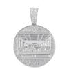 Hip Hop Last Supper Pendant Necklace With 13mm Iced Out Cuban Chain Necklaces Fashion Hiphop Men Charm 4mm Tennis Chain Jewelry