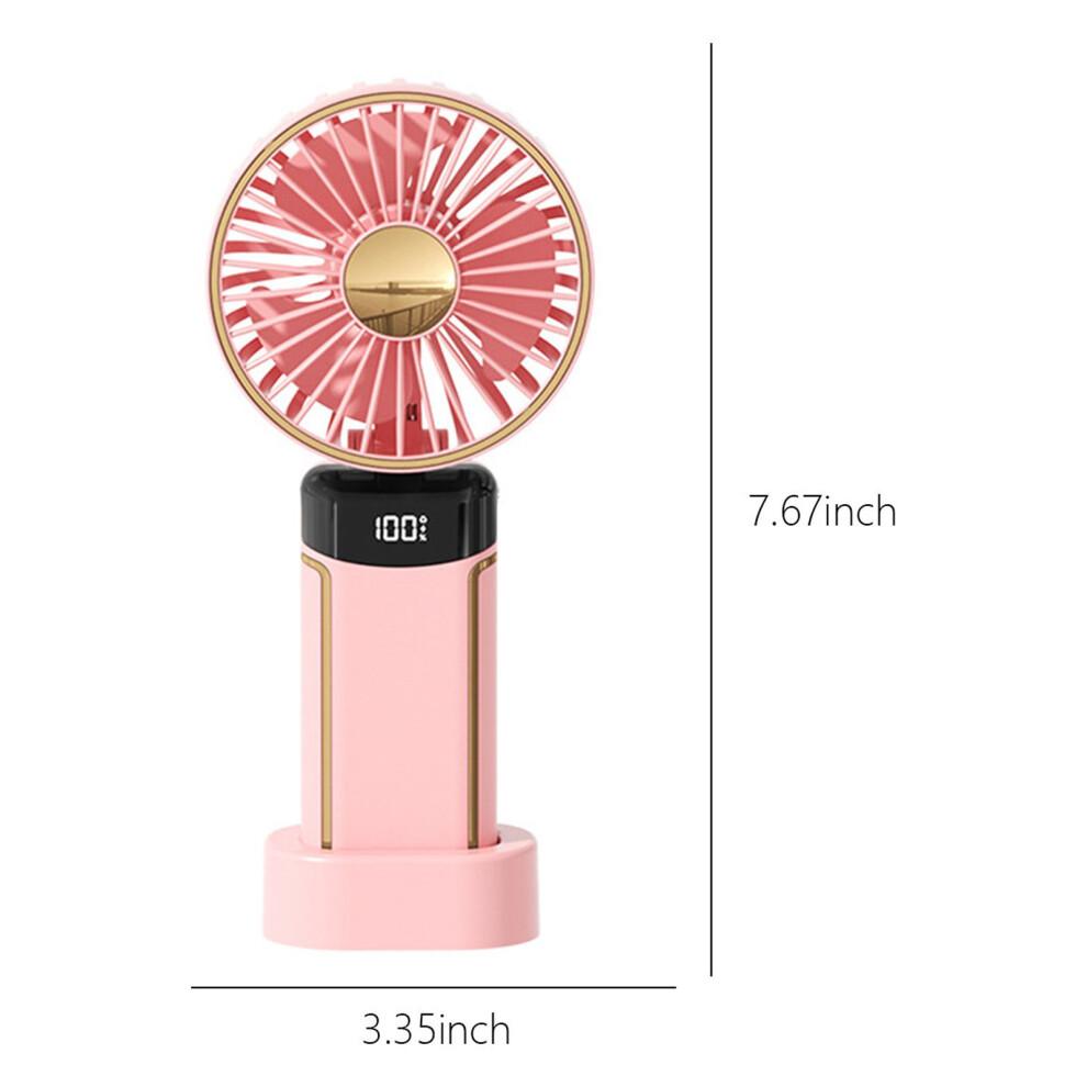YOBOLK Fan The New Handheld Fan Mini Usb Hanging Fan Portable Folding Silent Office Desk Fan Clearance Portable Fan