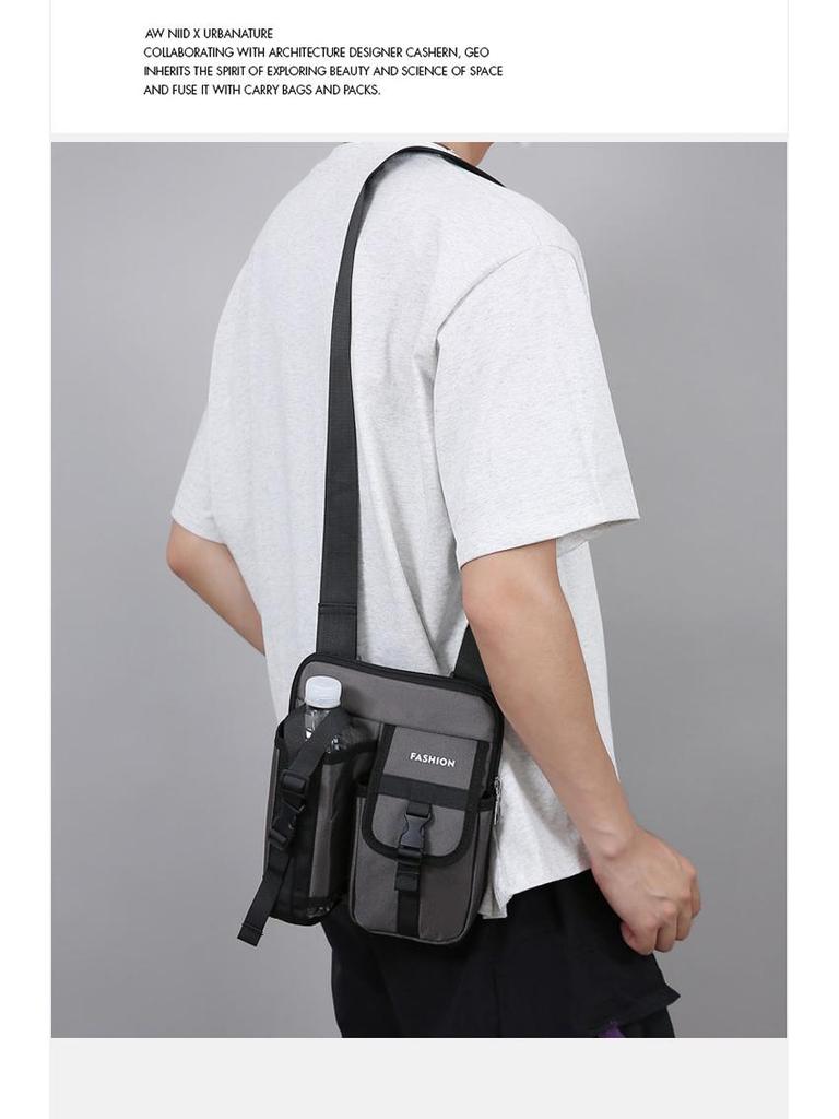 Мужская тактическая сумка через плечо - Износостойкий дорожный и уличный рюкзак