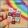 Игры в кальмара X Kakao Friends Брелок-кубик_Райан и Чунсик