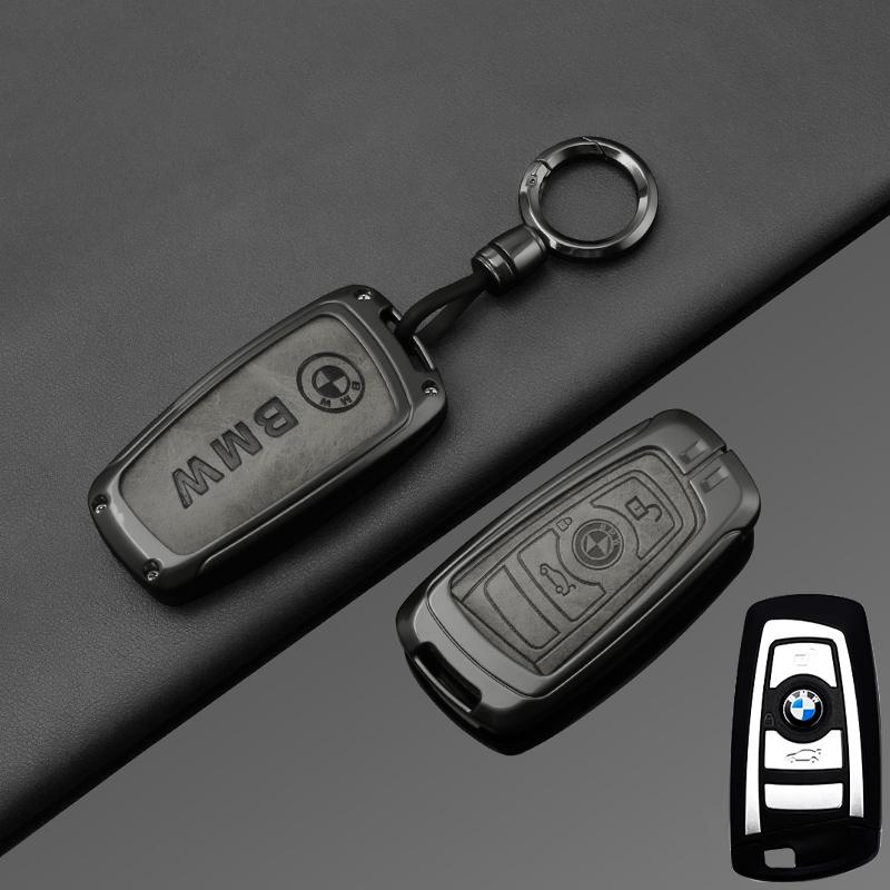 BRHE9 Fashion Zinc Alloy Car Key Case Cover Holder For BMW F30 F20 F10 F18 F22 F01 X3 X4 F06 F02 M3 M5 Protection Keychain Accessories