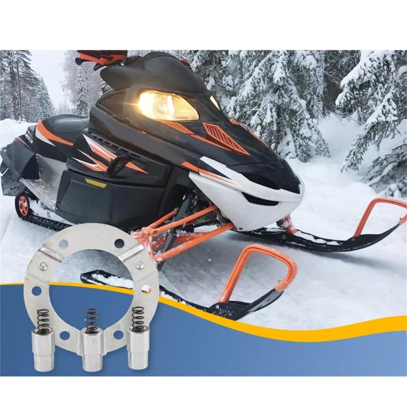 Snowmobile Slide Rail Pin And Spring Kit, Metal Replacement Parts 0602-144 0602-133 0602-138 For Enhanced Performances