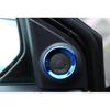For Honda CRV CR-V 2017- Blue Titanium 2Pcs Trim A Pillar Speaker Frame Ring
