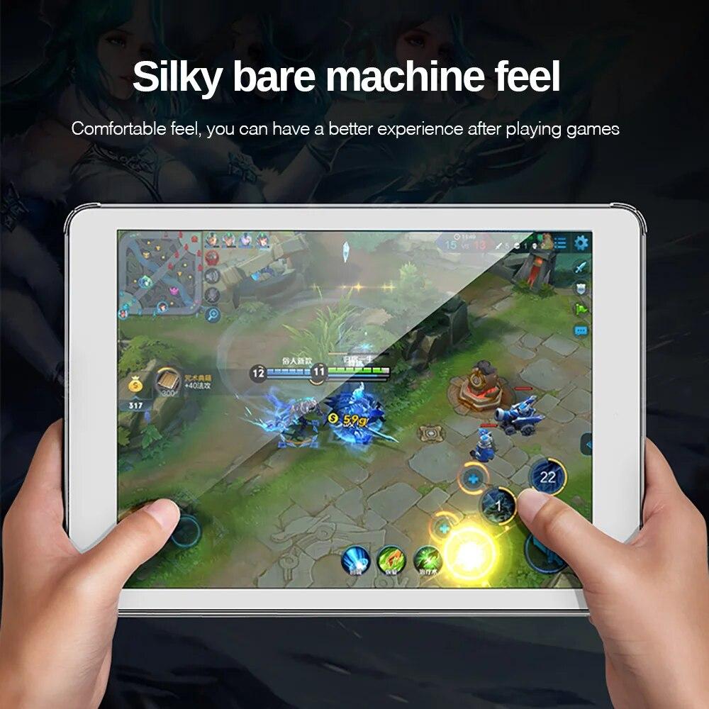 Чехол Samsang TabS9 FE +, силиконовый мягкий прозрачный чехол для Samsung Galaxy Tab S9 FE A9 + A9 Plus S9FE 2023, противоударная задняя крышка для планшета