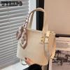 Women's Handbag Niche Design Senior Sense of Fashion Crossbody Bags Solid Color Handheld Bucket Bag