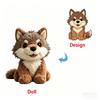 Funboxes Low MOQ Custom Design Stuff Plush Doll Stuffed Animal Toys Plush Custom Simulation Animals Plush Toy
