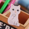 1 шт. Милая кавайная кошечка, липкая наклейка для заметок, милый котенок, блокнот, блокнот для заметок, почта, школа, канцелярские принадлежности, кошка, забавный подарок, собака