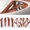 Interior Wooden Color Interior Moulding Trims Panel Frame For Toyota Camry 2006 2007 2008 2009 2010 2011 Styling
