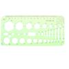 Measuring Tool Circles Oval Multi Shaped Template Ruler Curve Ruler Geometric Ruler Drawing Ruler