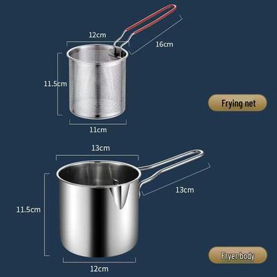 Мини-фритюрница из нержавеющей стали Tinle