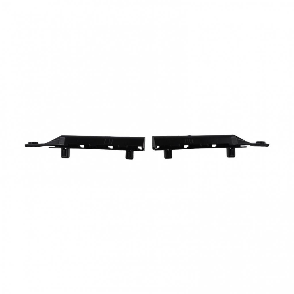 Front Bumper Fixing Bracket for Nissan For Tiida 2005 2010 (Black 1 Pair)