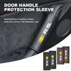 Leather Car Door Handle Anti Scratch Protector Handle Pad For Renault Arkana Captur Twingo Talisman RS Logan Duster A15