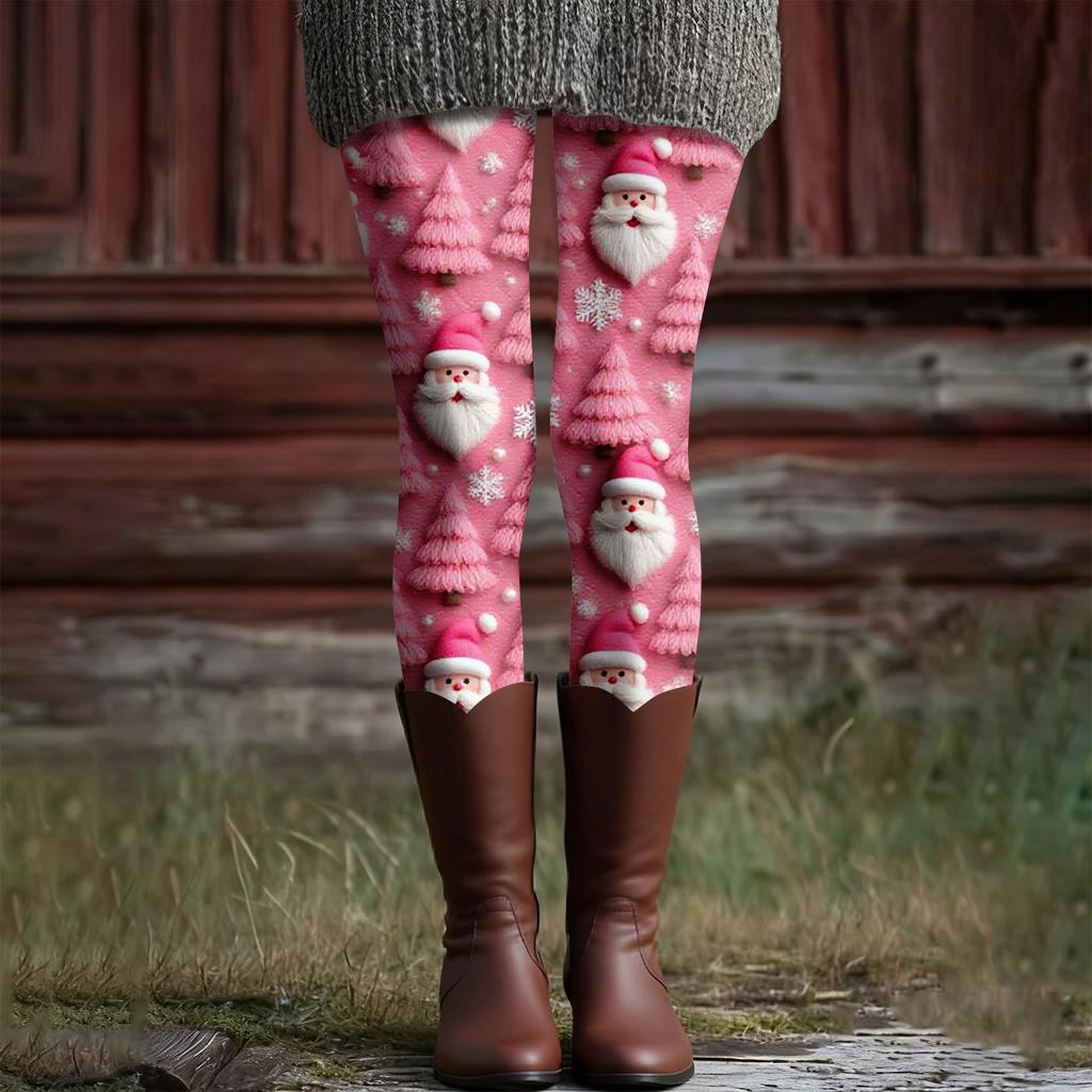 Женские повседневные модные уличные брюки для йоги с принтом на Хэллоуин, облегающие эластичные укороченные брюки