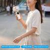 Ручной вентилятор Yousheng с интеллектуальным цифровым дисплеем мощности, бесщеточным двигателем, тихим и мощным ветром, складной, с дизайном ледяного охлаждения, перезаряжаемый через Type-C