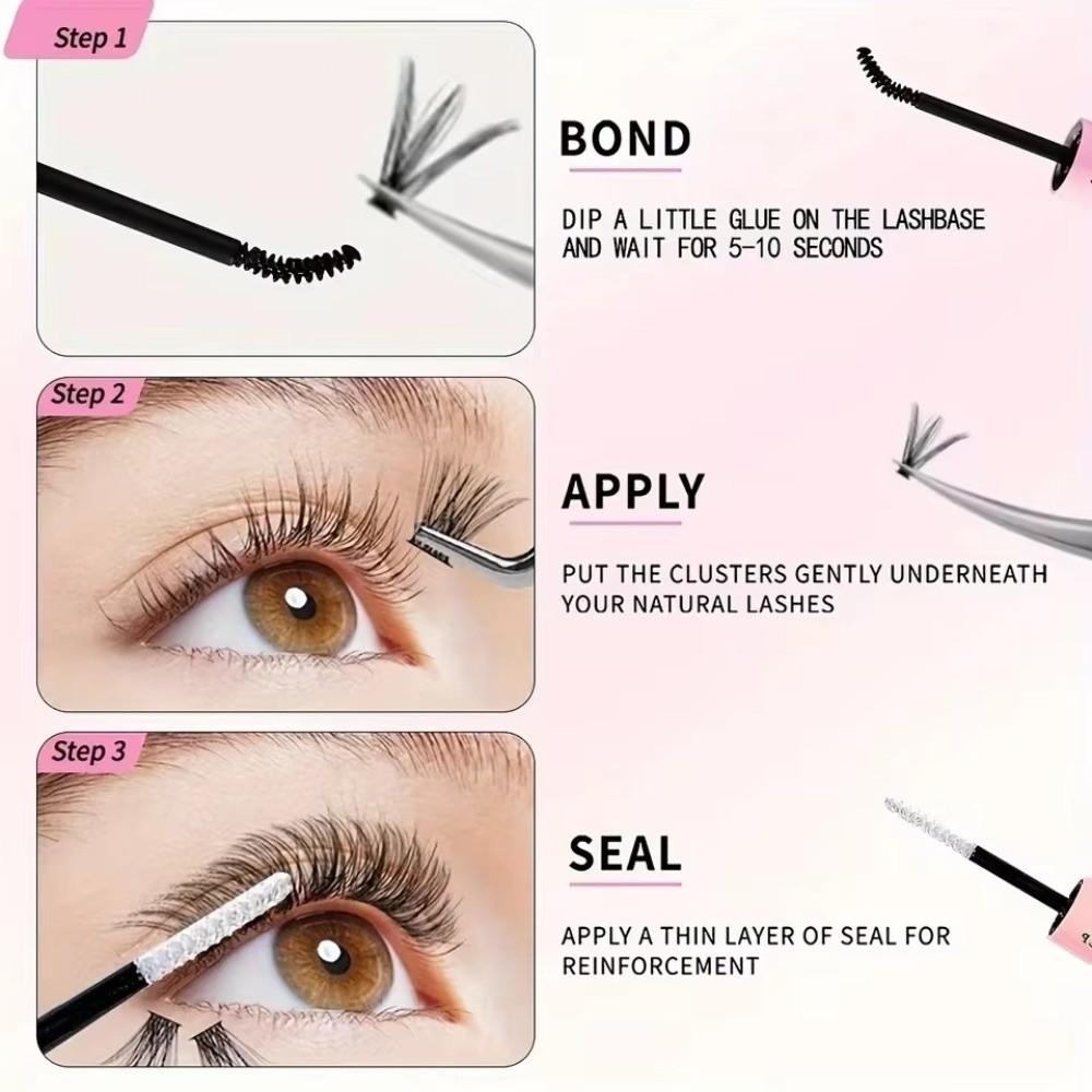 Natural Anime Look Fake Eyelash Set 8-18mm DIY Grafting Eyelashes DIY Eyelashes Makeup