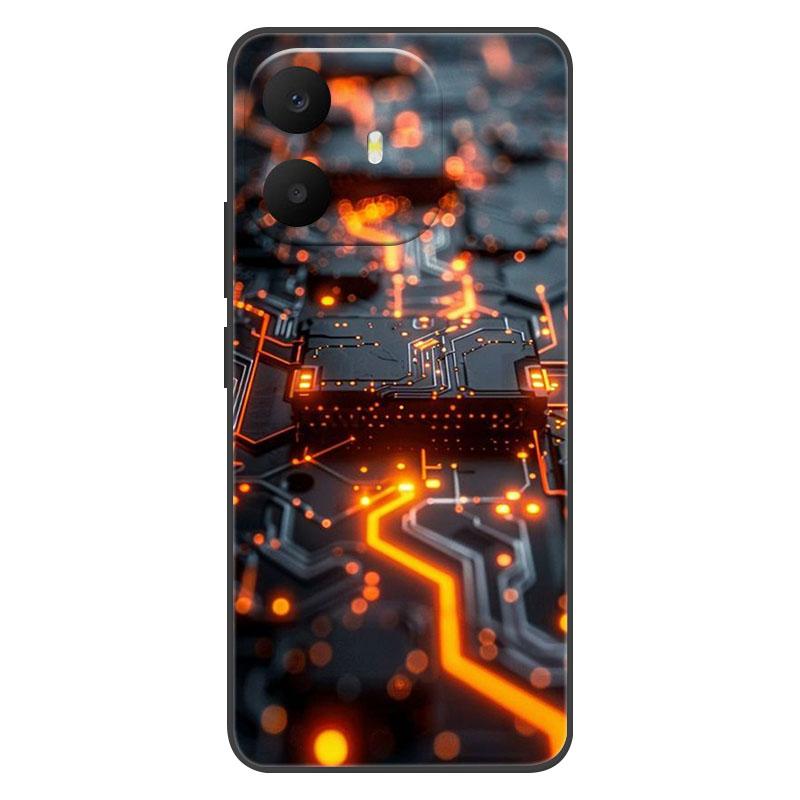 Для TCL K70 Power 4G Чехол K70Power Модный Силиконовый Мягкий TPU Бампер Для TCL K70 K 70 4G T522A Чехол для Телефона Ударопрочный Funda Coque